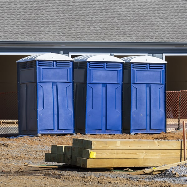 how do you ensure the porta potties are secure and safe from vandalism during an event in Darby